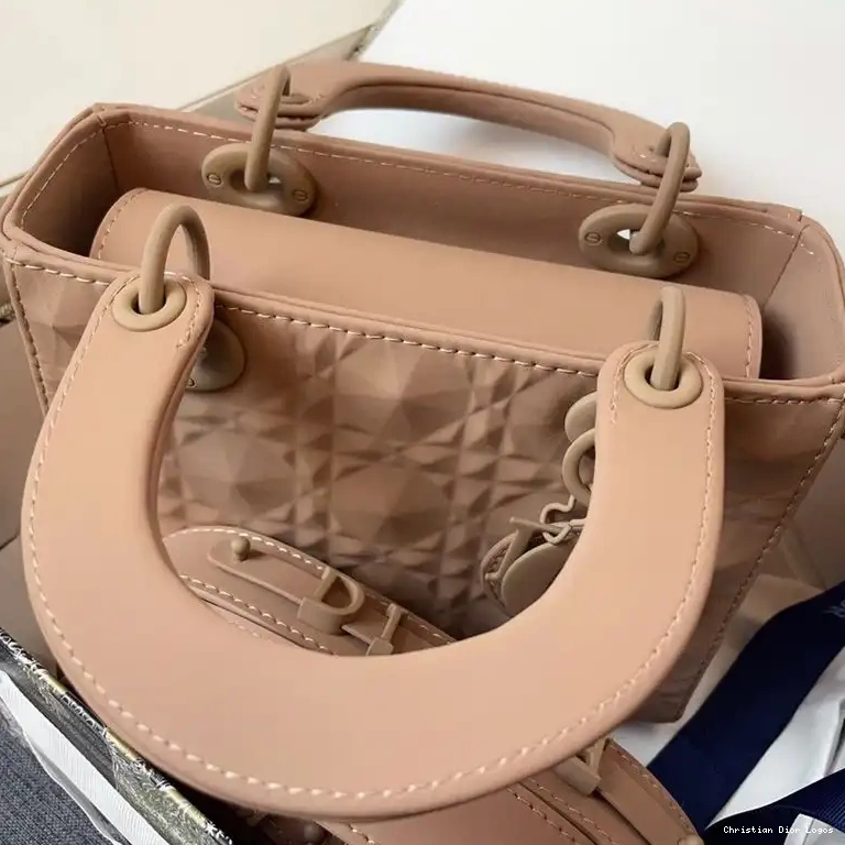 Cheap Dior Apricot Small Bag Calfskin Cannage Frosted Ultramatte Lady 0408 Luxury